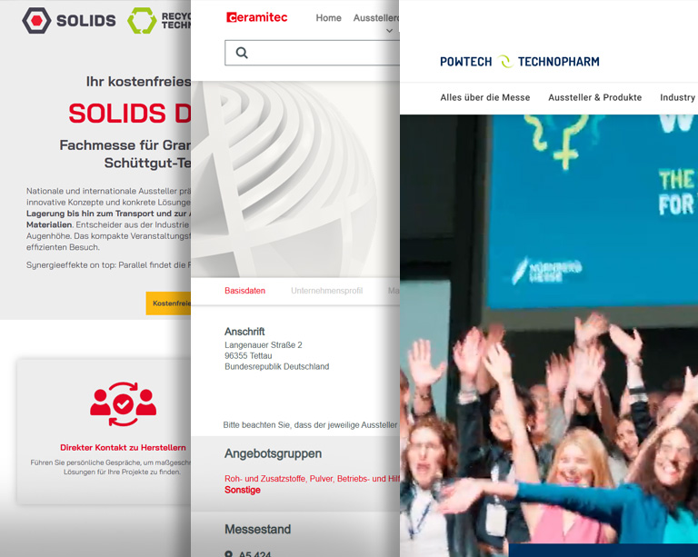 Rösler CeramInno auf drei starken Fachmessen 2026 vertreten